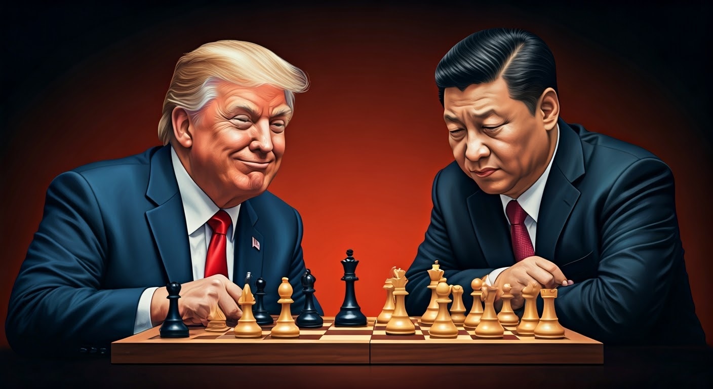 Trump and XI Chess