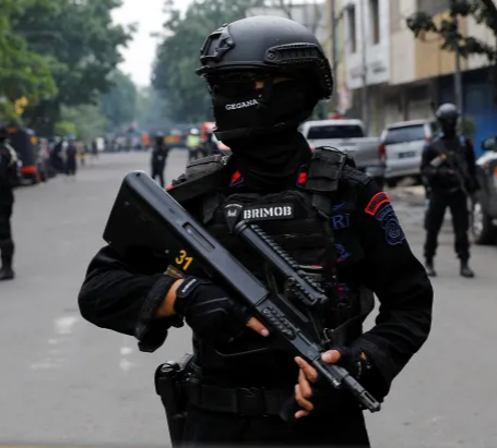 Indonesian police