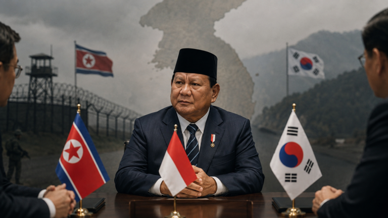 Prabowo North and South Korea