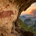 Ancient cave paintings